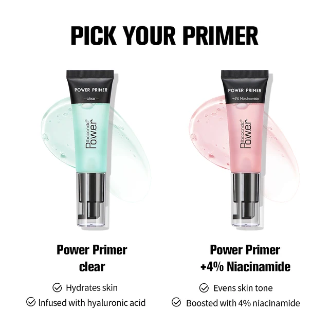 Power Grip Highly Moisturizing Makeup Base Isolation Primer Refreshing Easy To Absorb Invisible Pore Colorless Natural Makeup 6