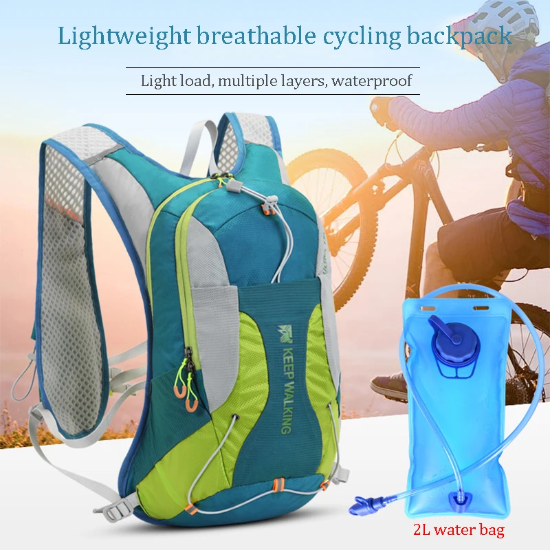 

Outdoor Sports Cycling Running Backpack Hiking Mountaineering Bag Cross-country Water Bag Backpack Marathon Sports Equipment