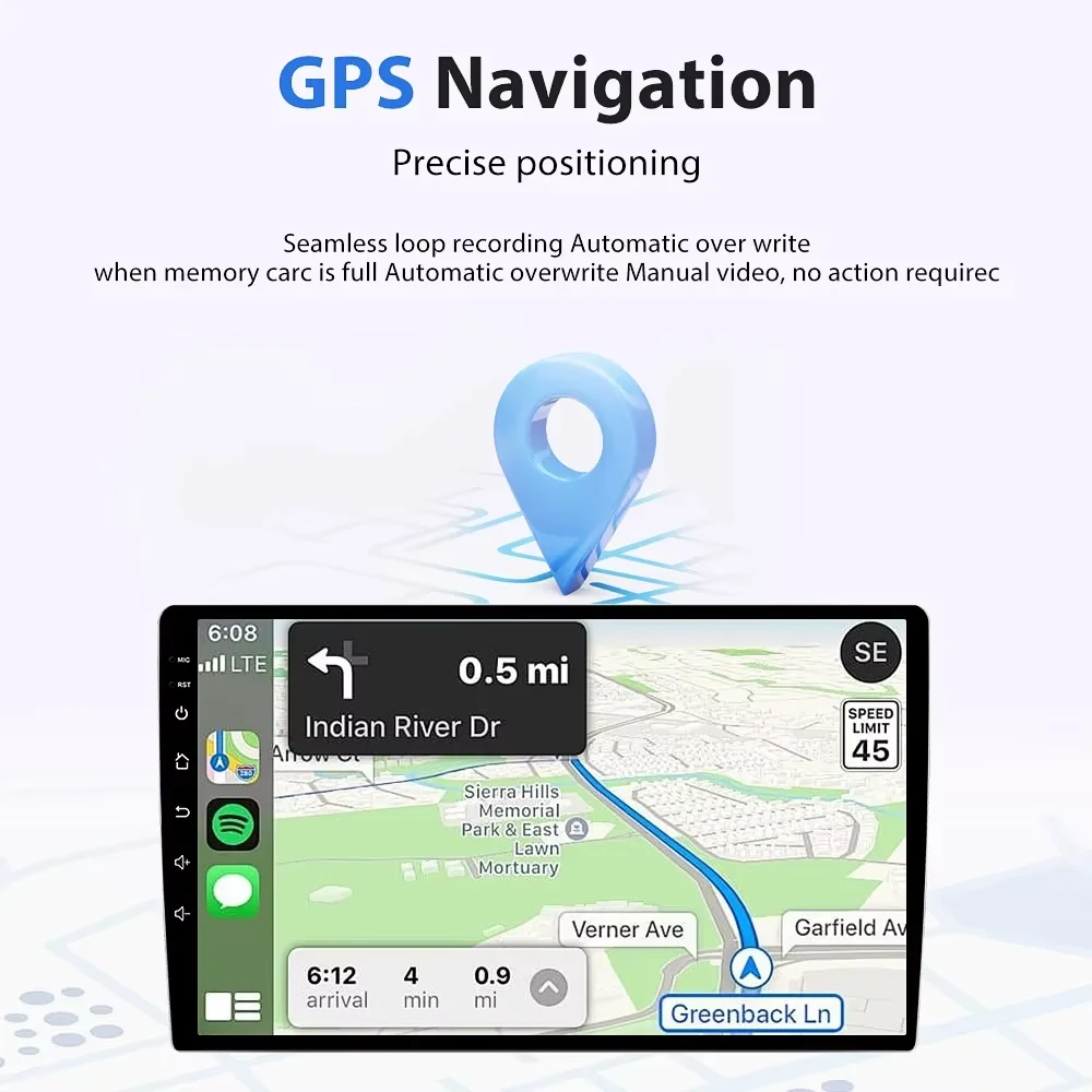 Autoradio Carplay per Nissan Patrol GU 1997-2009 Navigazione GPS Android Auto Stereo Lettore Multimediale DVD Schermo Display 5G Wifi - immagine 2