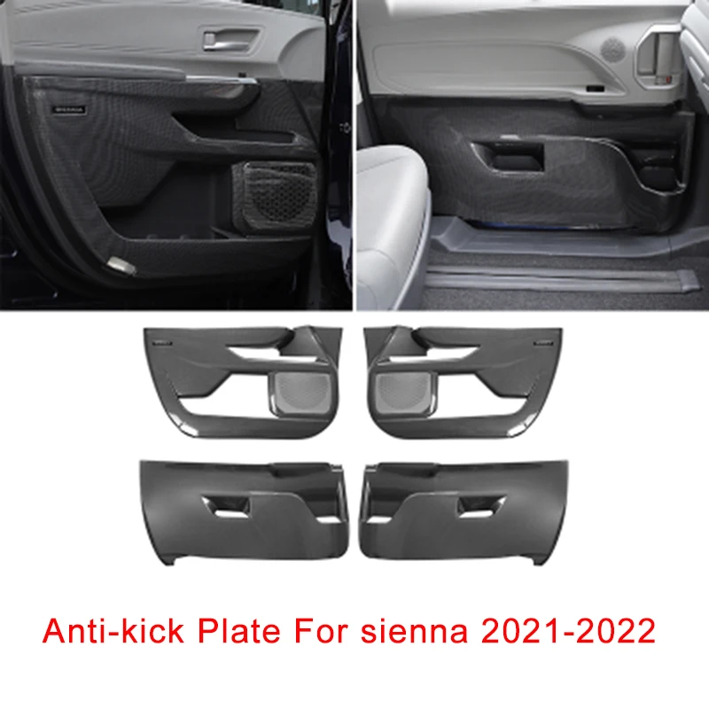 

Door Anti-kick Pad Horn Cover for Toyota Sienna 2021-2022 Special Door Panel Interior Modification