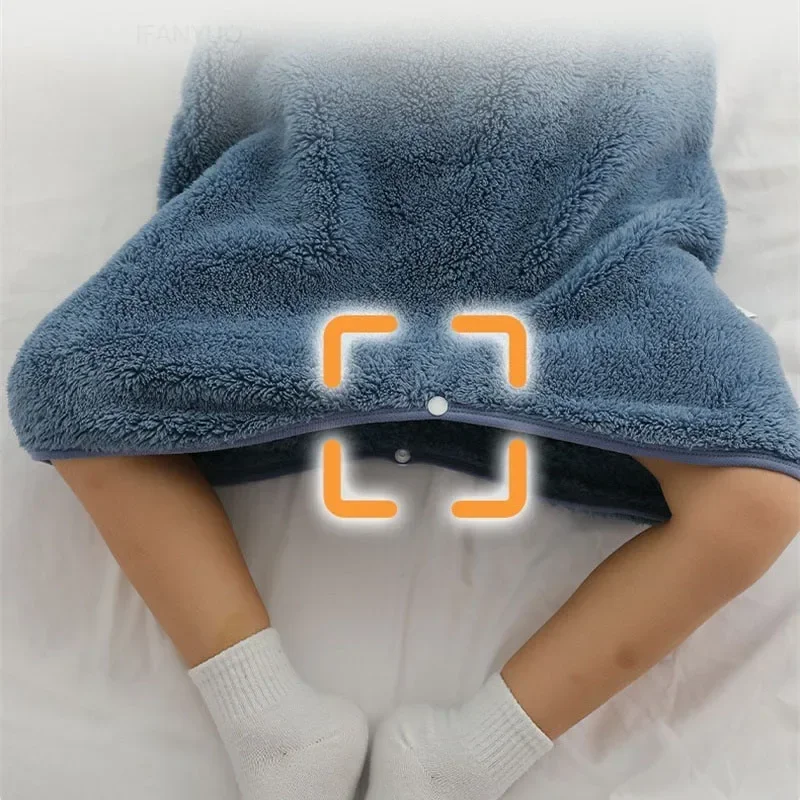New Children Warm Sleeveless Coral Fleece Pajamas Winter Baby Anti Kick Quilt Cute Cartoon Boys Girls Kid Crawling Suit Clothing