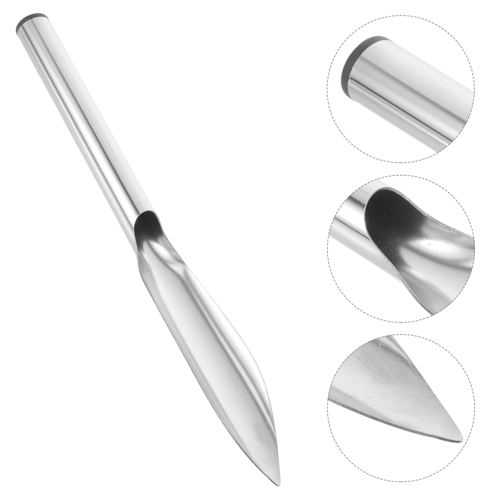 Multifunction Garden Tool Set Gardening Small Pointed Silver Stainless Steel