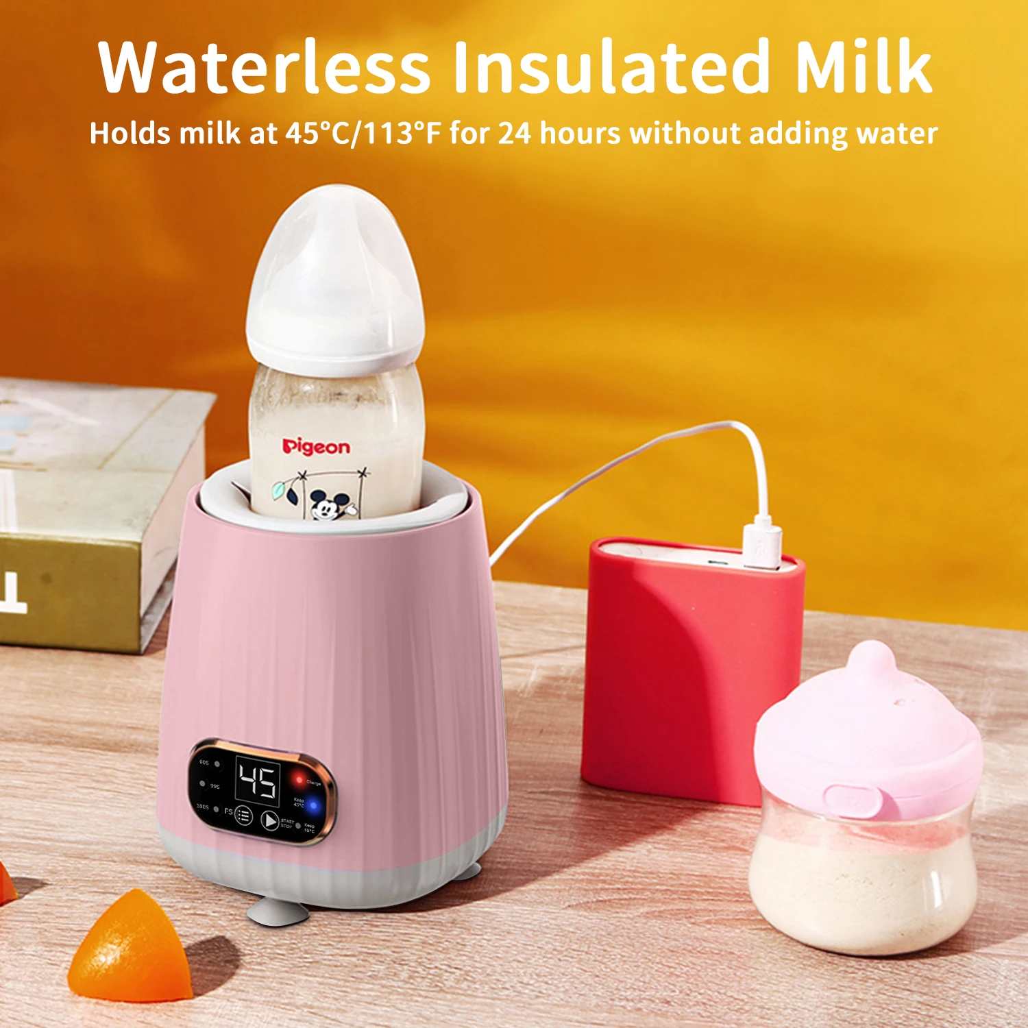 Intelligent Constant Temperature Electric Milk Bottle Warmer 1pc