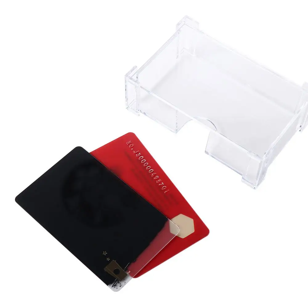 

Box Anime Cards School Stationery Desk Storage Box Cards Storage Case ID Card Case Cards Collect Box Photocards Holder