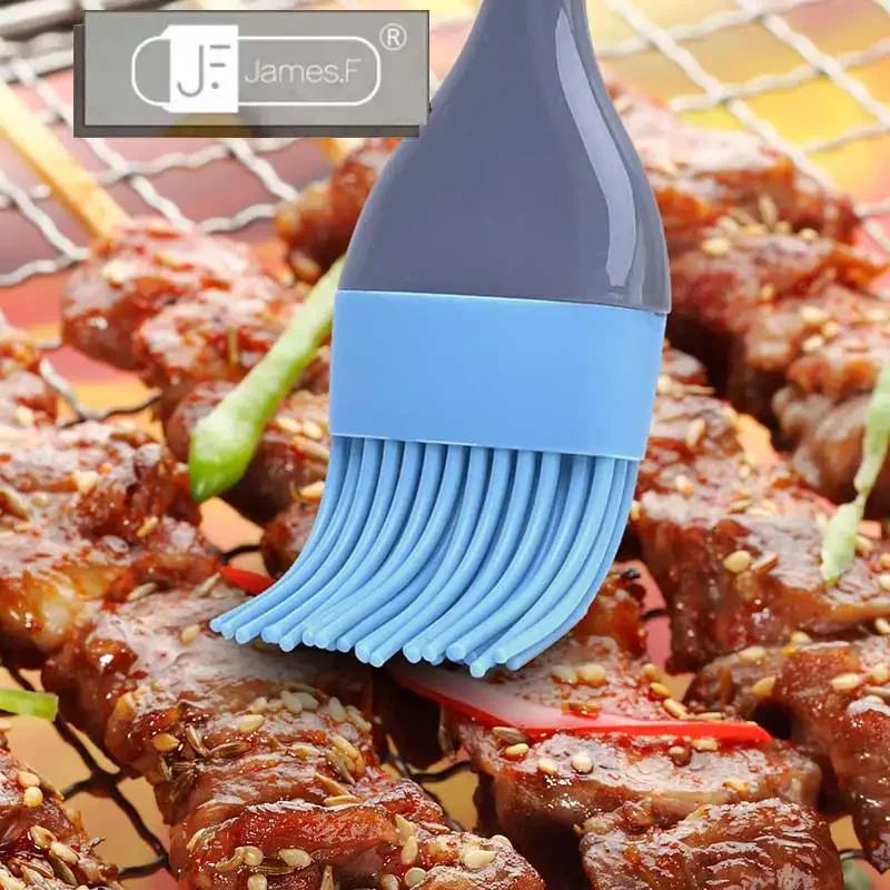 Food silicone brush, barbecue brush, oil baking brush tool, barbecue tool, baking tool