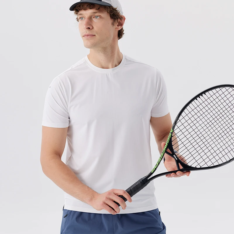 Men's Quick Dry Breathable Tennis Sports T-Shirt for Gym Running Fitness Training Jogging Sportswear Comfortable Top tennis t shirts