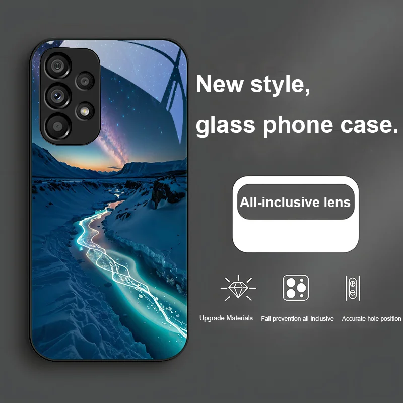 The Rhine River Tempered Glass Phone Case