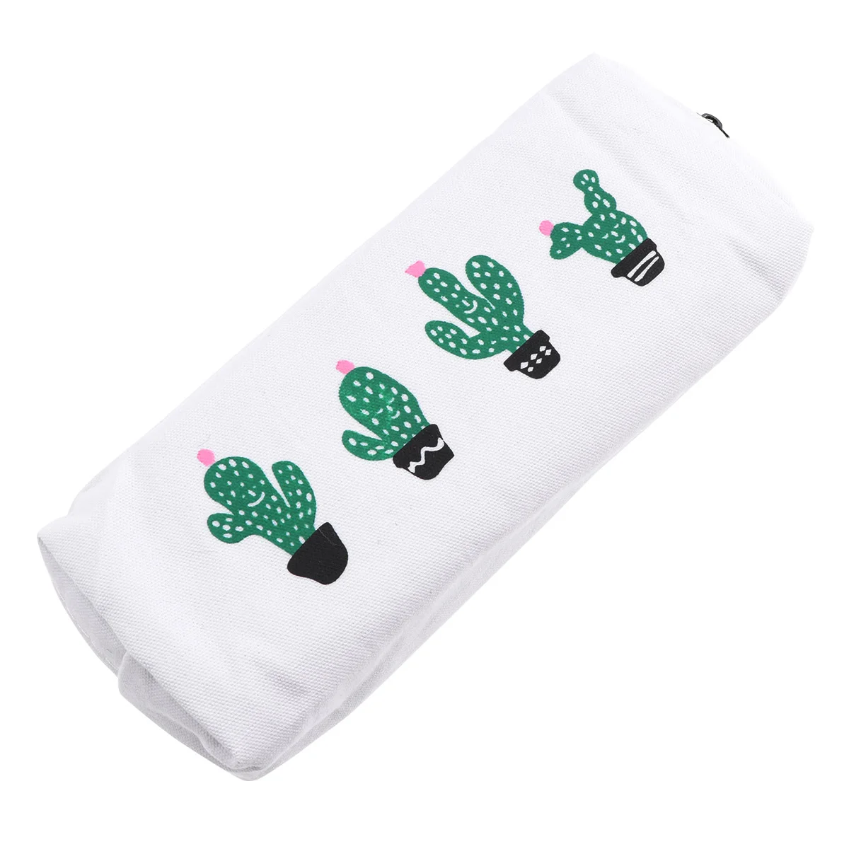 

Cactus Canvas Pencil Case Kawaii Stationery Pencil Box Pen Bags School Supplies(Octagonal Version, Multiple Cactus)