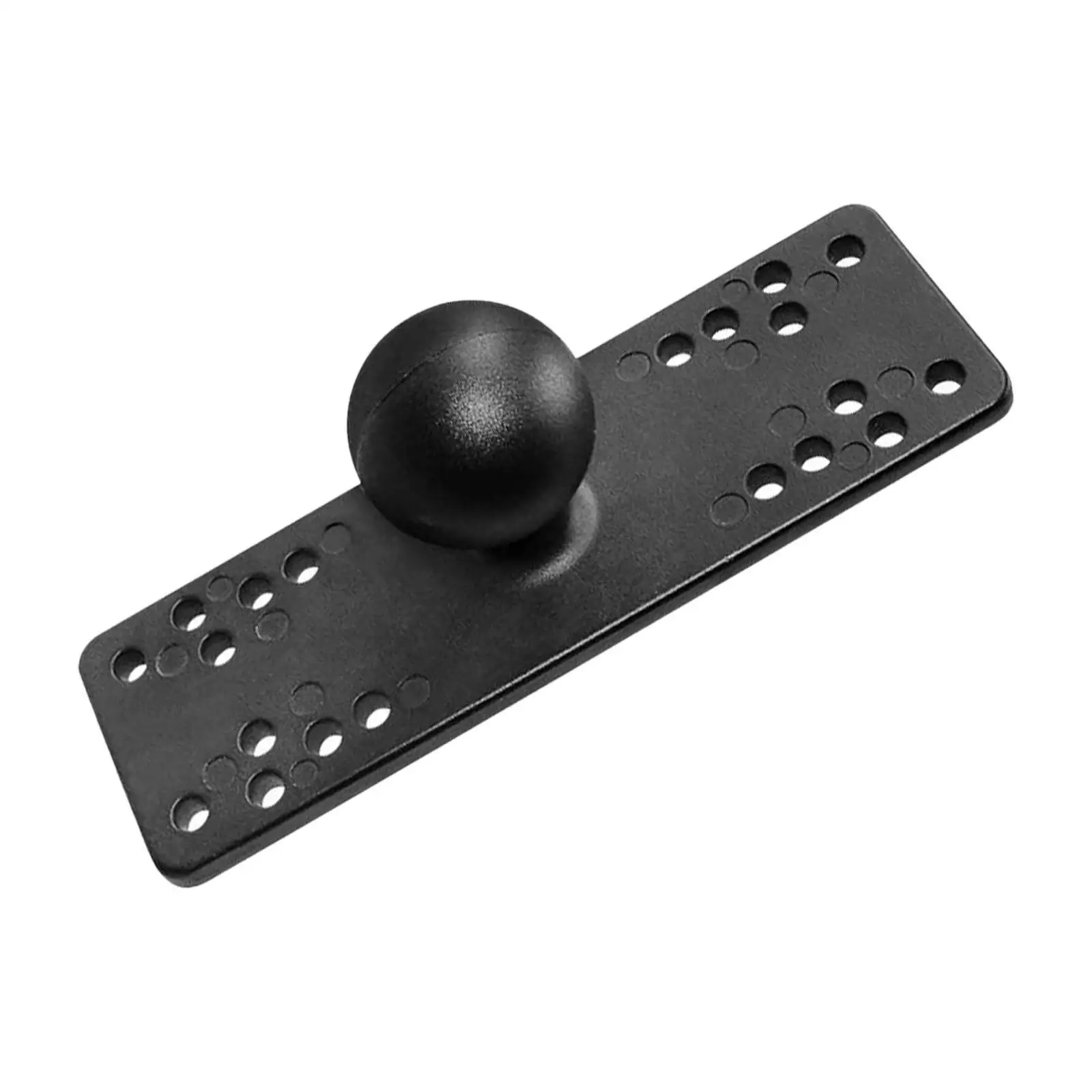 Marine Electronic Plate ,with 38.1mm/1.50inch Ball, Adjustable Angles ,Portable Marine Electronic Mount Kayak Supplies