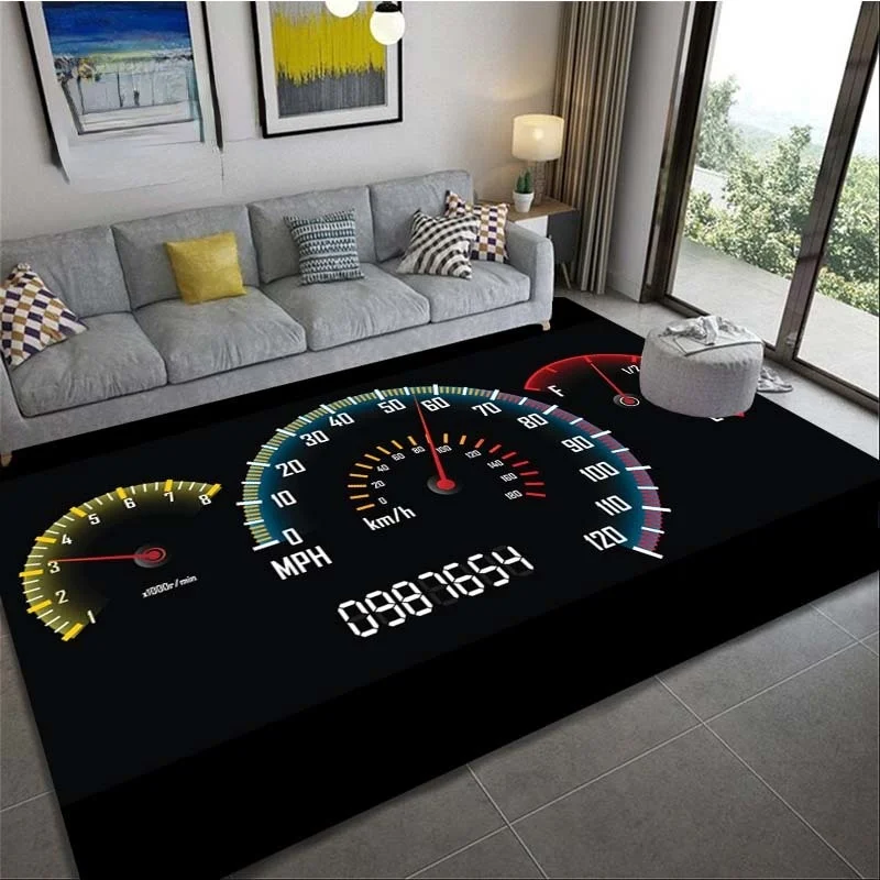 Car Dashboard Carpet Motorcycle Rug For Living Room Area Rug Bathmat