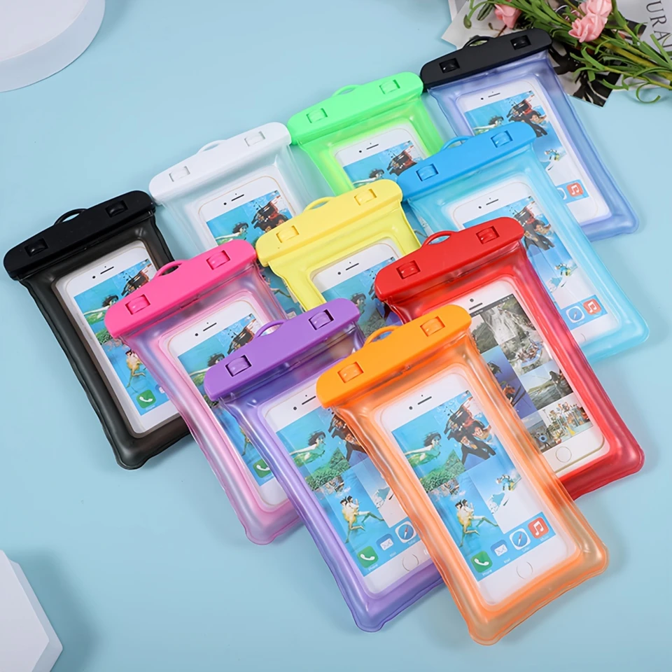 Waterproof Phone Pouch with Lanyard for Water Sports