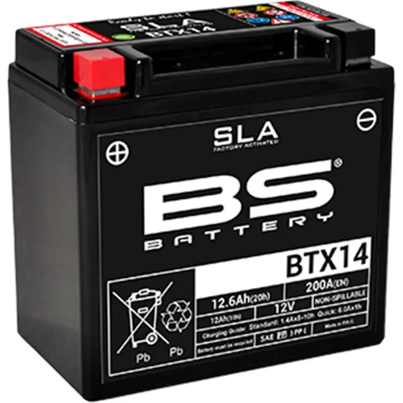 Batteria Bs Btx14 / Ytx14-Bs Sla