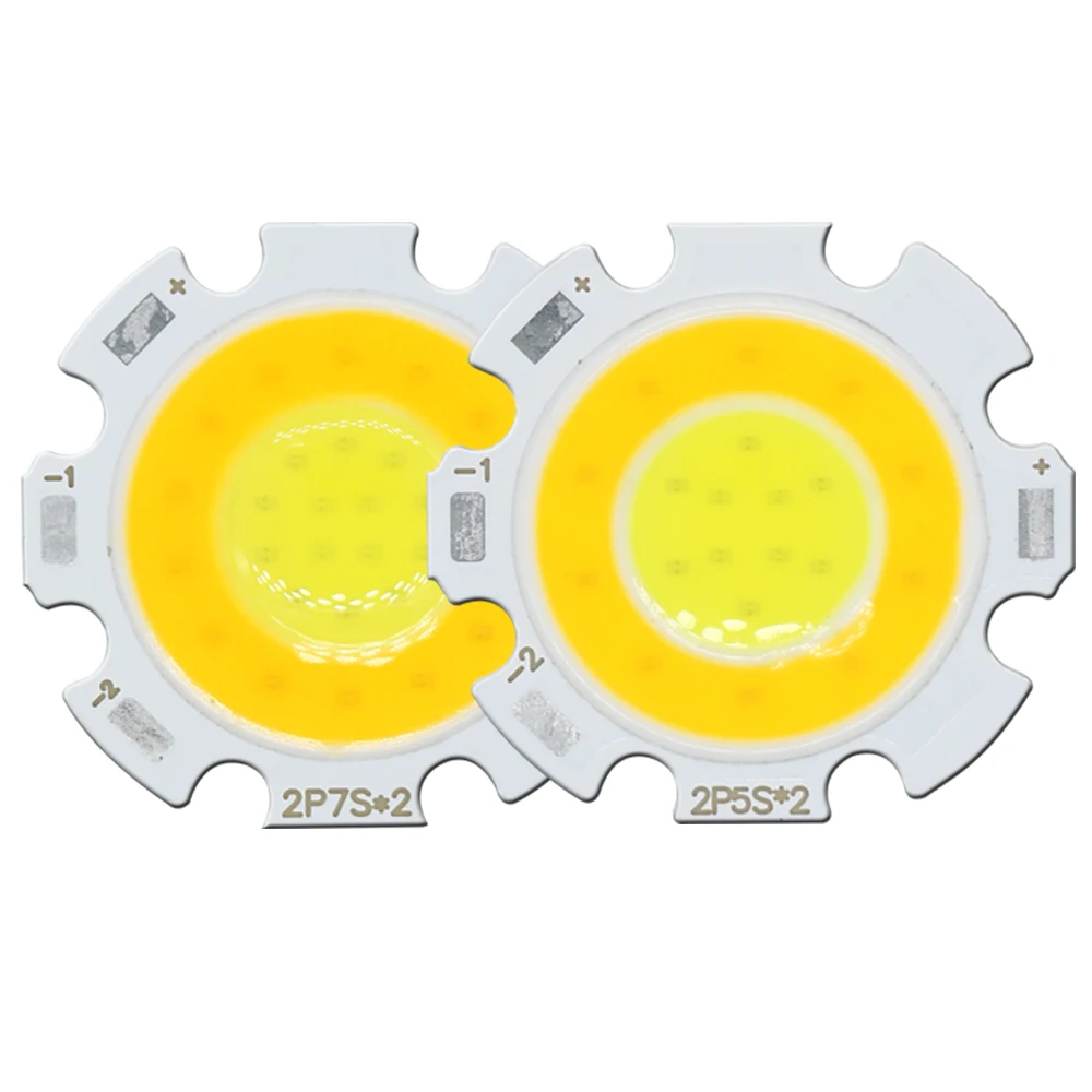 60W 30W Doppie Lampadine Led Cob Light Lampadina Bicolore Lampada Rotonda Lampadina A Led Chip Spotlight Down Light Lampade A Diodi Bianco E Bianco Ca
