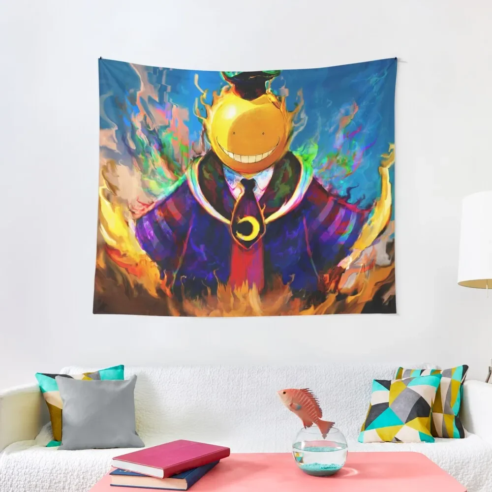 

Koro Sensei, гобелен для рисования, украшения для комнаты, искусственный гобелен