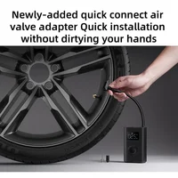 Mijia Air Pump 2 for bicycles and balls, digital tire pressure preset + automatic stop charging, Type-C fast charging - Image 2