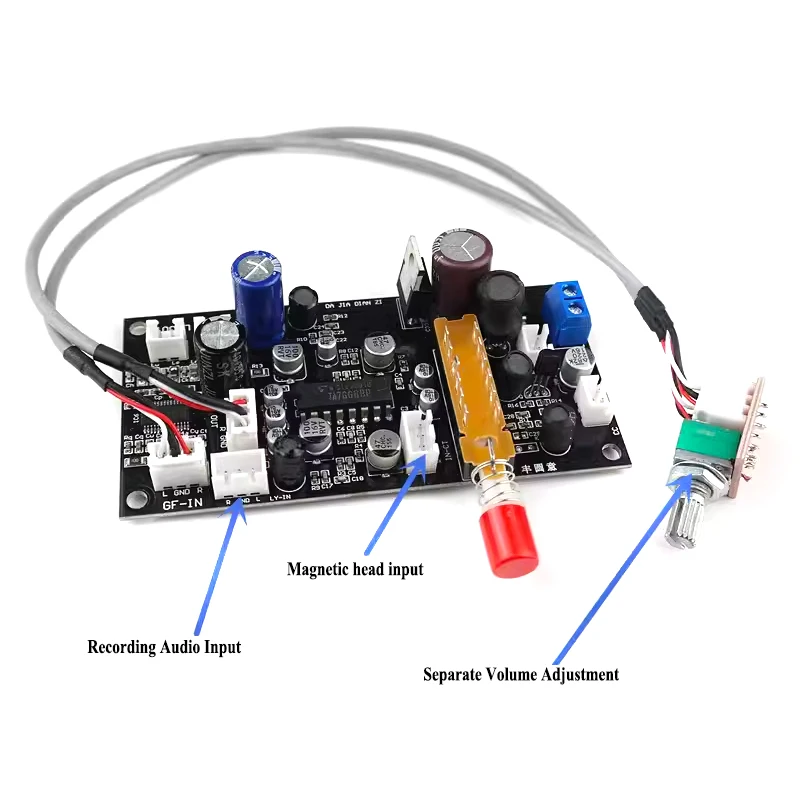 TA7668 Stereo Tape Sound Recording Head Playback Preamplifier