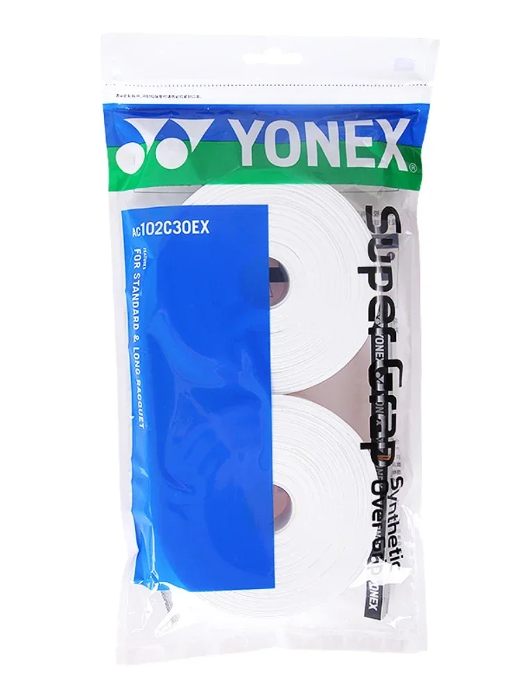 Racket Grips Badminton Racket Handle Film Badminton Racket Film Racket Tape Badminton Overgrip Sweatband Grip Tape 30 pcs /15 pcs Yonex Badminton Racket Overgrip Badminton Grip AC102C30EX for 30 rakcets(1.1m) 30/15 grips