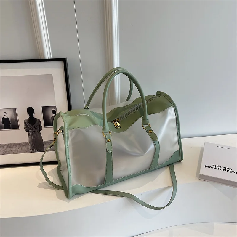 2024 New Capacity Transparent Women Trendy Women's Fashion One Shoulder Handbag Summer Crossbody Travel Women Travel Bags Bag