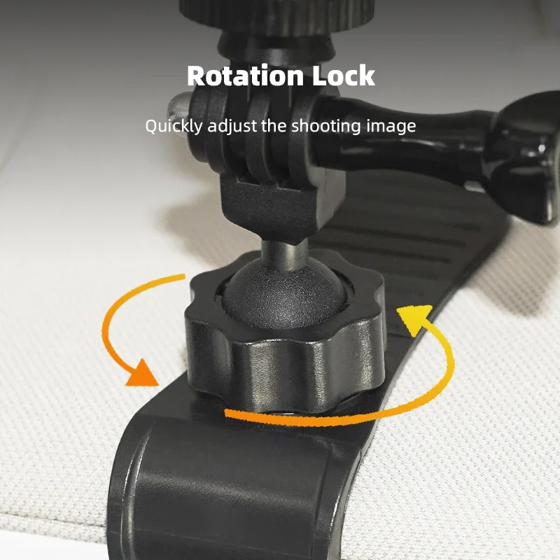 BRDRC Car Sun Visor Mount for GoPro Hero 13 12 11 10/Insta360 X4 X3/Pocket 3/Action 5 Pro/Action 4 Camera Smartphone Accessories 2