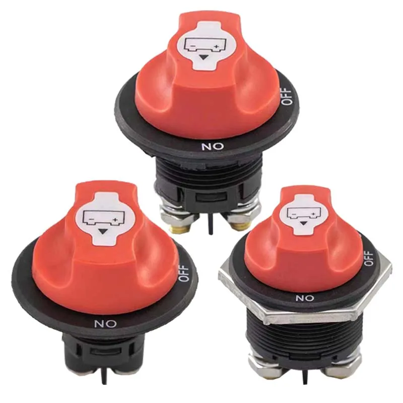 50A 300A 100A 200A Truck Car Battery Rotary Switch Main Power Isolator Disconnector Cut Off Kill Switch for Motor Marine Boat