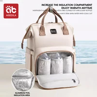 AIBEDILA Mommy Diaper Bags Mother Large Capacity With USB Charge Travel Nappy Backpacks Multifunctional Baby Stroller Bag 2