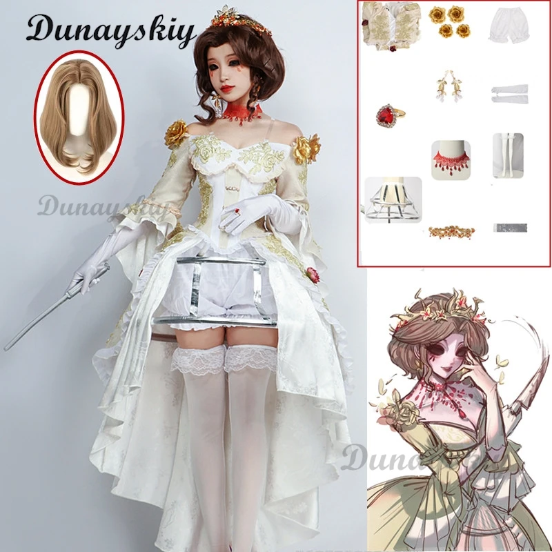 

Game Identity V Mary Cosplay Costume Bloody Queen Sexy Dress Bloody Queen Mary Uniforms Clothes Halloween Carnival Party Suit