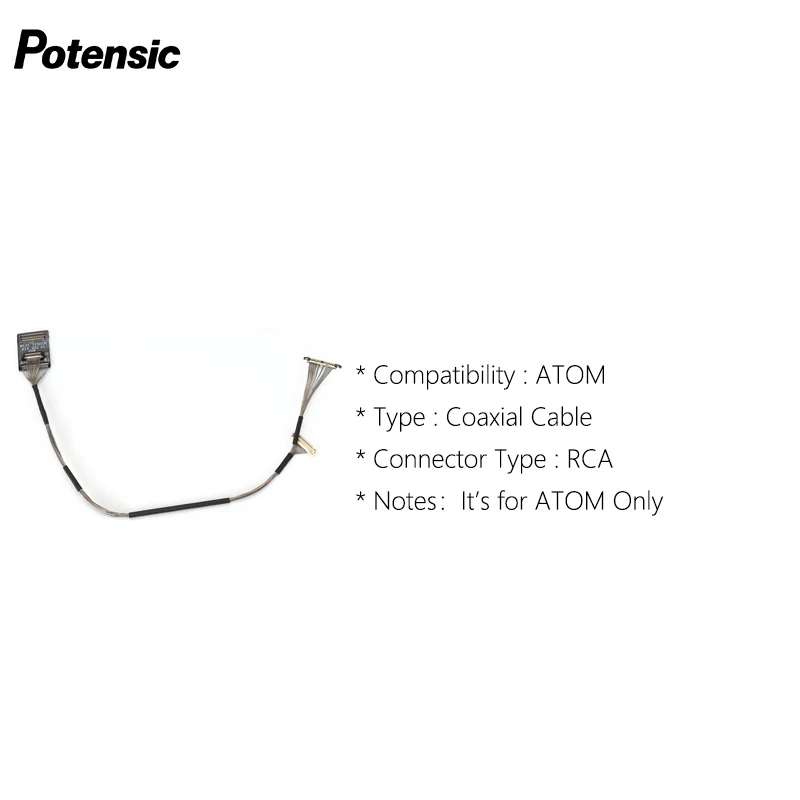 รูปสินค้า สายโคแอกเชียลคุณภาพสูง สำหรับโดรน Potensic Atom 2 และโดรน ATOM