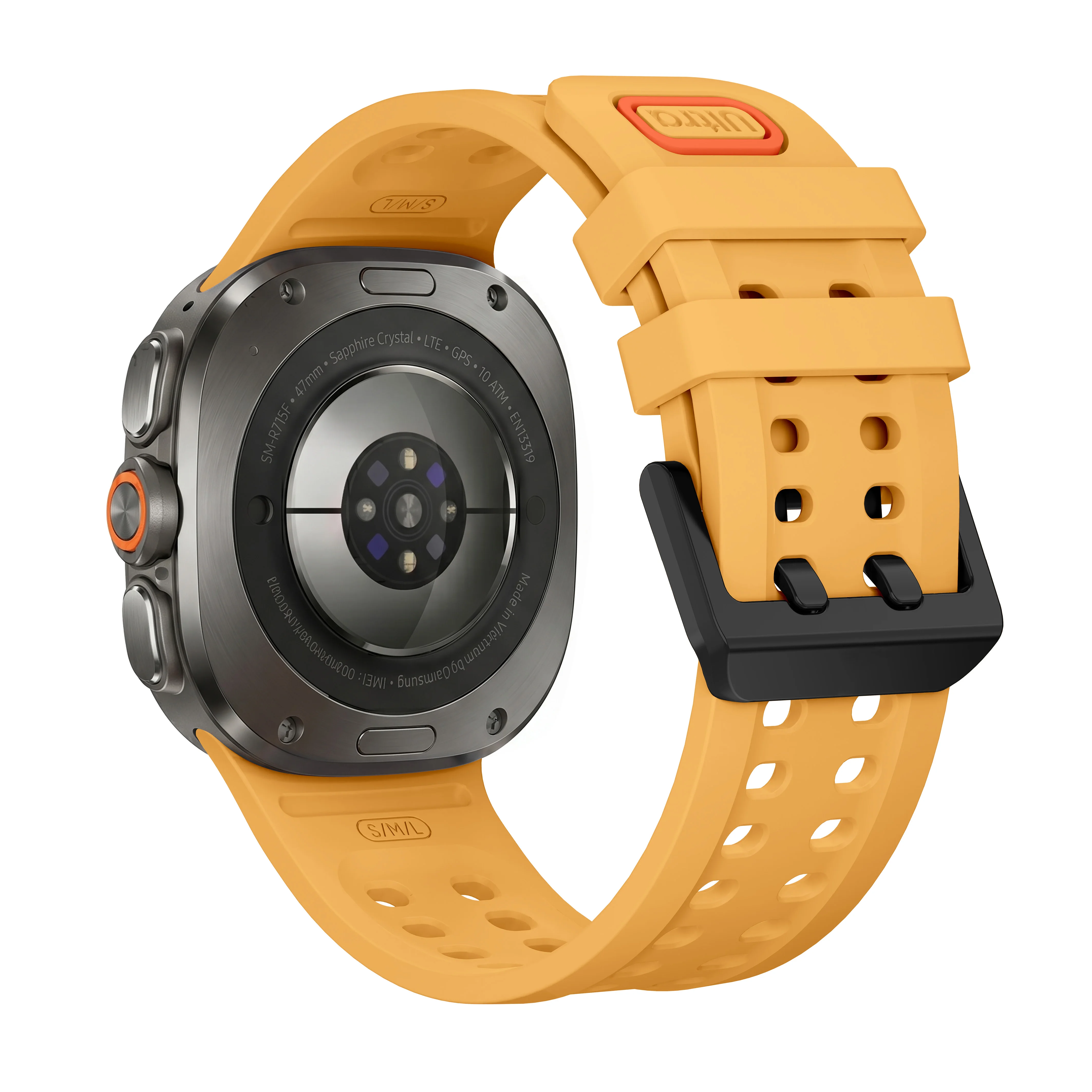 Premium Silicone Marine Sports Band for Smartwatch - Ultra Durable Strap