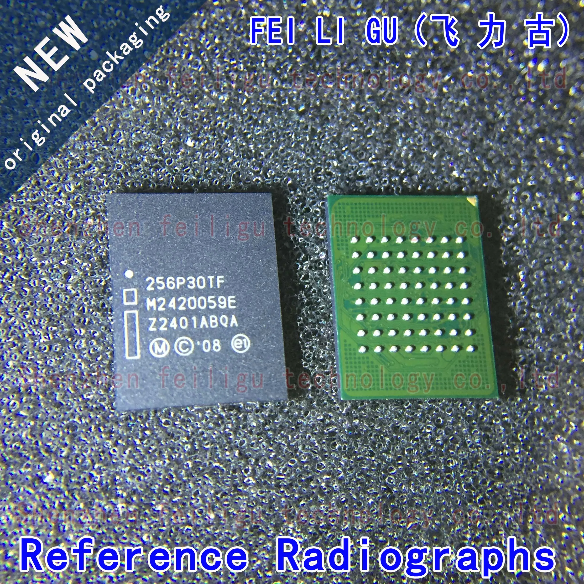 1PCS 100% New original PC28F256P30TFE PC28F256P30TF 256P30TF Package:BGA64 FLASH - NOR 256Mb Memory Chip