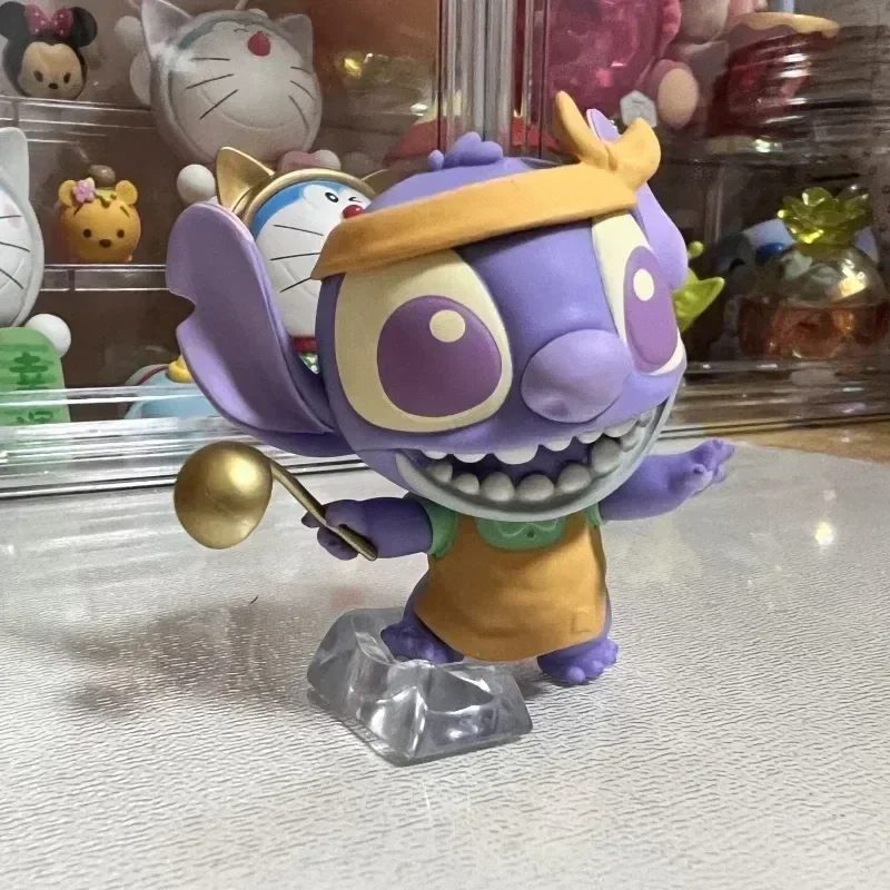 New Disney Fantasy Stitch Blind Box 100 Series Toys Cosbi Mini Anime Figures Q Edition Garage Kit Sorpresa Guess Bag Regali Per Bambini