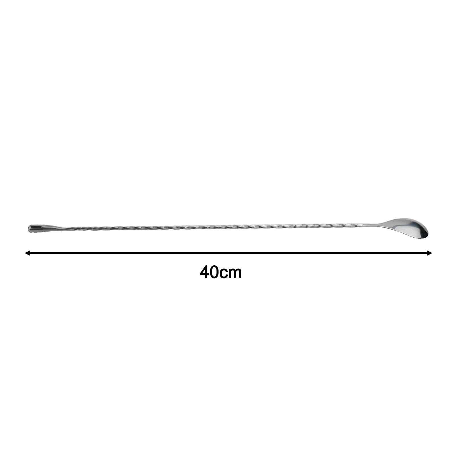 Mixing Spoon Sleek and Practical Stainless Steel Bar Spoon Set 2 Pcs Cocktail Mixing Stirrers Shaker Tall Cups