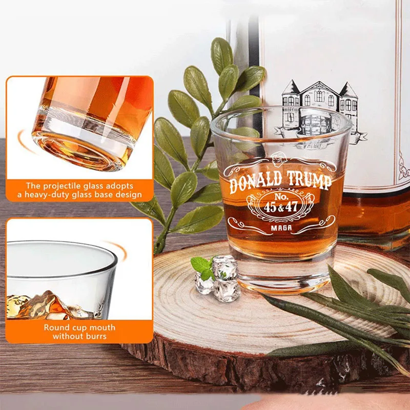 Set 36 Bicchieri Shot In Vetro 25 Ml – Base Spessa, Lavabili, Per Tequila E Liquori, Trasparenti