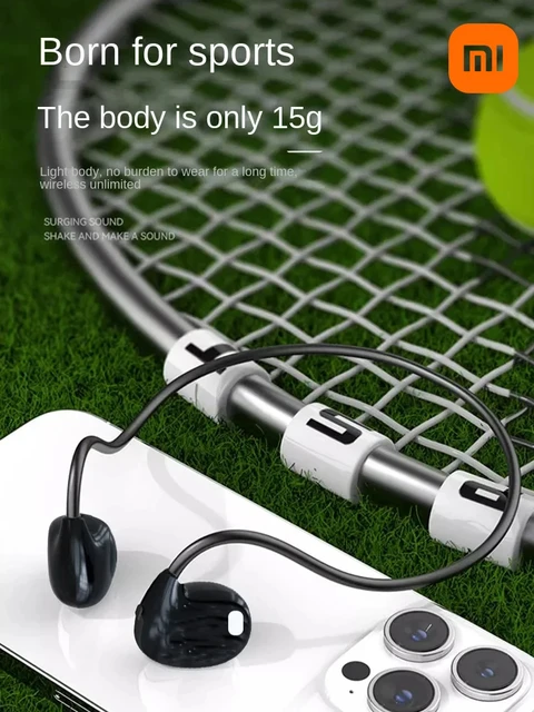 Xiaomi Bone Conduction Neckband Wireless Headphones Bluetooth Headphones Sports Over-Ear Stereo Earbuds with Microphone 6 Xiaomi Bone Conduction Neckband Wireless Headphones Bluetooth Headphones Sports Over-Ear Stereo Earbuds with Microphone 6