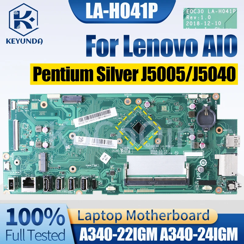 Placa-mãe Tudo-em-um para Lenovo Mainboard Aio A34022igm A340-24igm La-h041p 5b20u5403211 Pentium Silver J5005 J5040