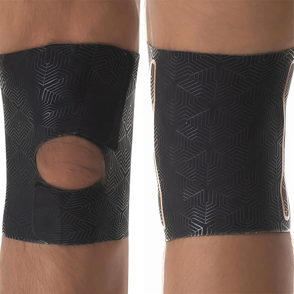 1/2 Stück ultradünner Patellasees-Stützgurt, verstellbare Kniebandage für Laufen, Arthritis, Pullover, Genesung von Tennisverletzungen – Detail 9