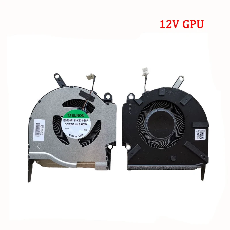 NEW ORIGINAL Laptop CPU GPU Cooling Fan FOR HP OMEN 16-K 16-N OMEN8 Pro TPN-Q280 Q281 N18091-001 5V 12V