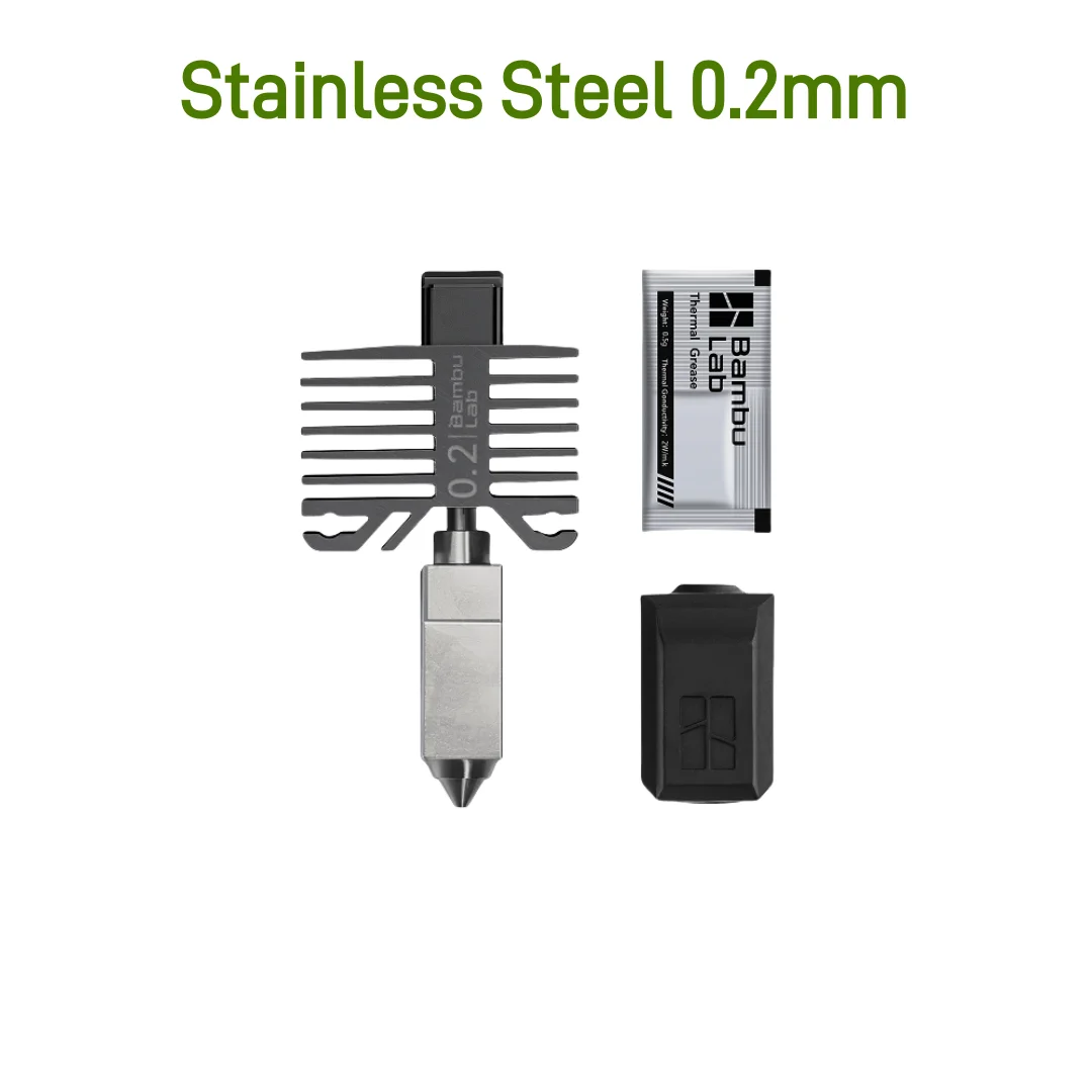 Bambu Lab P1S 3D プリンター　別売り焼き入れノズル等付属 Amazon.co.jp: 3D プリンターノズルアップグレードキット、Bambu