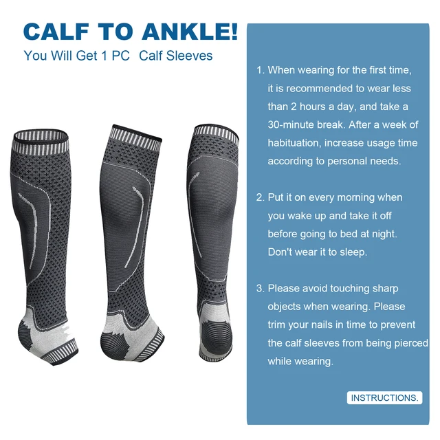 1pc Calf compression sleeve-tibial splint compression sleeve 5