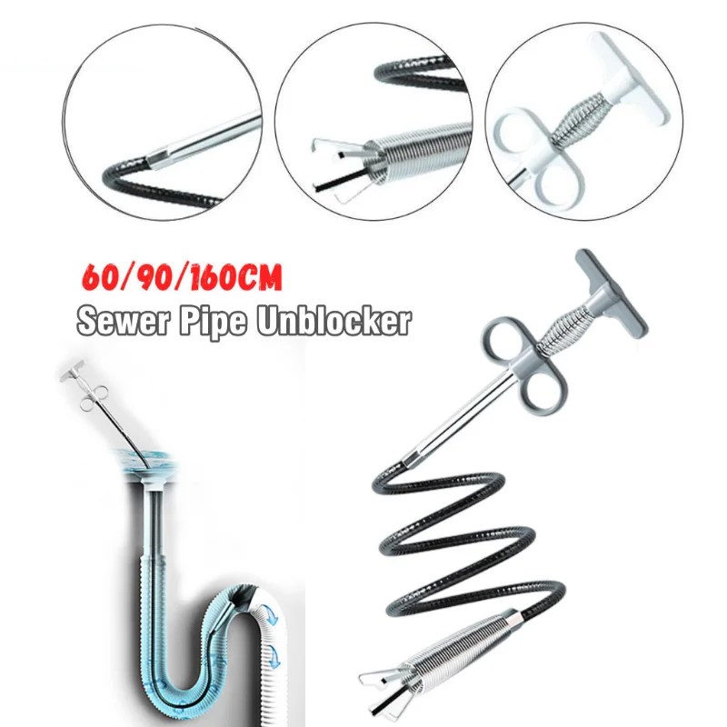 DR.PEN Flexible Grabber Claw Pick Up Reacher Tool (Drain Clog Remove Tool),  With 4 Claws Bendable Hose Pickup Reaching Assist Tool for Litter Pick