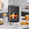Midea 220V Air Fryer Home 5.5L Visible Multifunctional Smart Automatic Fryer French Fry Machine Oil-Free Electric Fryer 1
