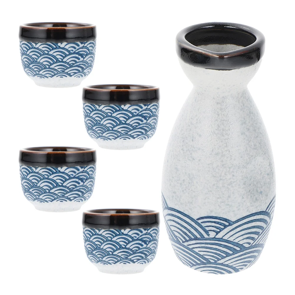 

Ceramic Glass Set Glasses Traditional Saki Cup Japanese Tea Sake Rice Cups Ceramics