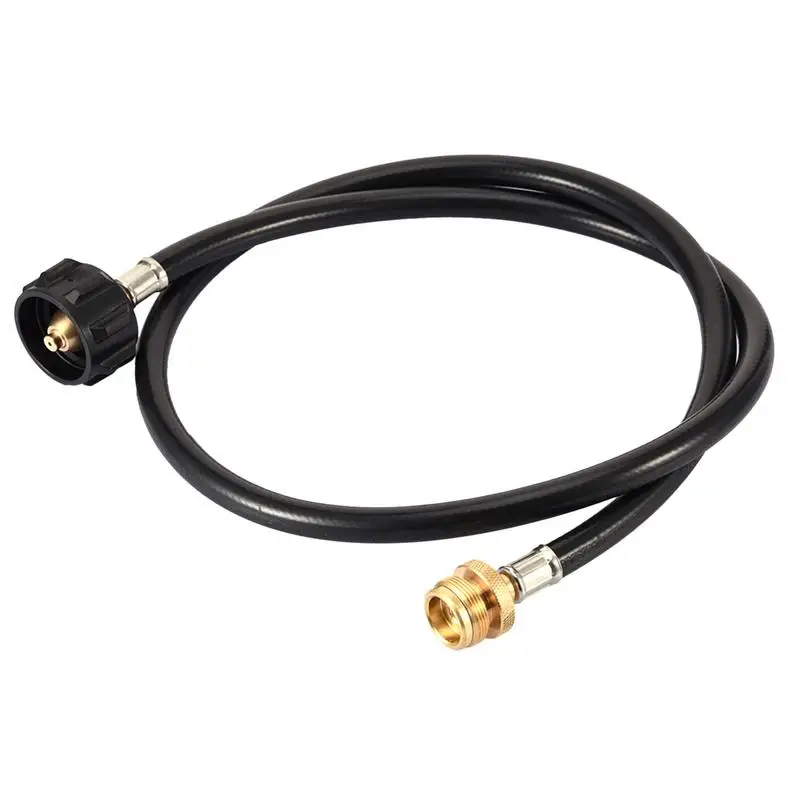 

Уличная горелка для кемпинга, 6 футов, адаптер для заправки пропана и газа, соединитель шланга, соединитель с плоским баком, удлинительная трубка для духовки