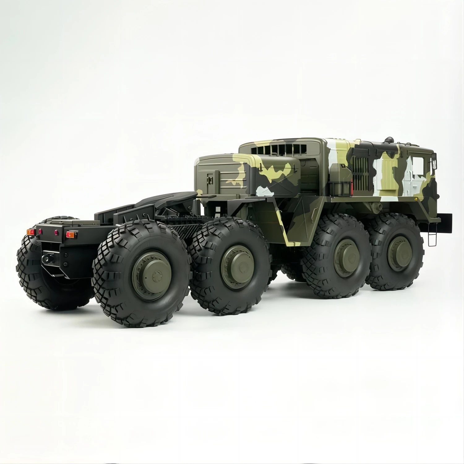 ホビーラジコン Bc8 Cross Rc 1/12 MAZ537 CROSS New BC8 1/12 8X8 KIT MAZ537 Hard RC Car Model Shell Military