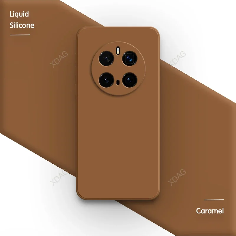 Liquid Silicone Lens Protection Back Cover for Honor Magic Series - Soft Square Design