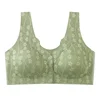 New Sexy Lace Without Steel Ring Front Buckle Thin and Seamless Pregnant Women Gather for Breastfeeding Bra Mom's Underwear 5