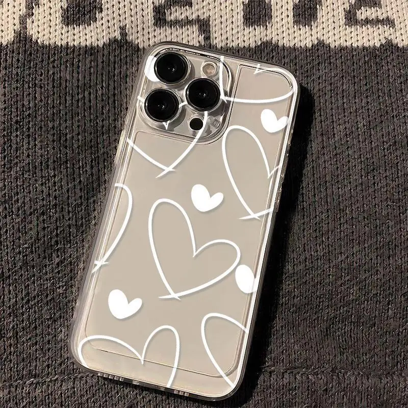 Shockproof Transparent Cute Silicone Soft Phone Case Cover
