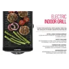 Electric Smokeless Indoor Grill with Non-Stick Coating & Temperature Control, Black 2