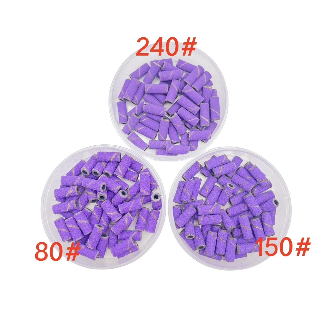 Compact Nail Polish Sand Ring Bearing Set for Nail Repair & Polishing