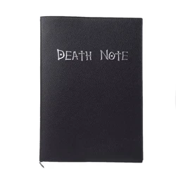 Collectible Anime - Themed Death Note Notebook - Large Writing Journal, Diary, Planner, and Cosplay Prop (Black Book)