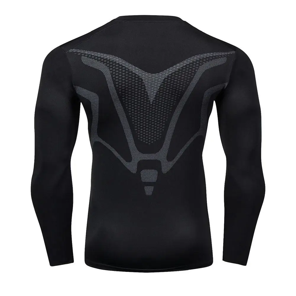 Fitness Training Clothes Long Sleeve Fitness T Shirt Sports Sleeve Dry Long Quick Train Outdoor Elastic Tight Running Baske Y8R1